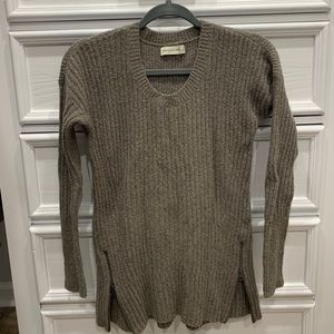 Olive green warm Abercrombie and Fitch sweater